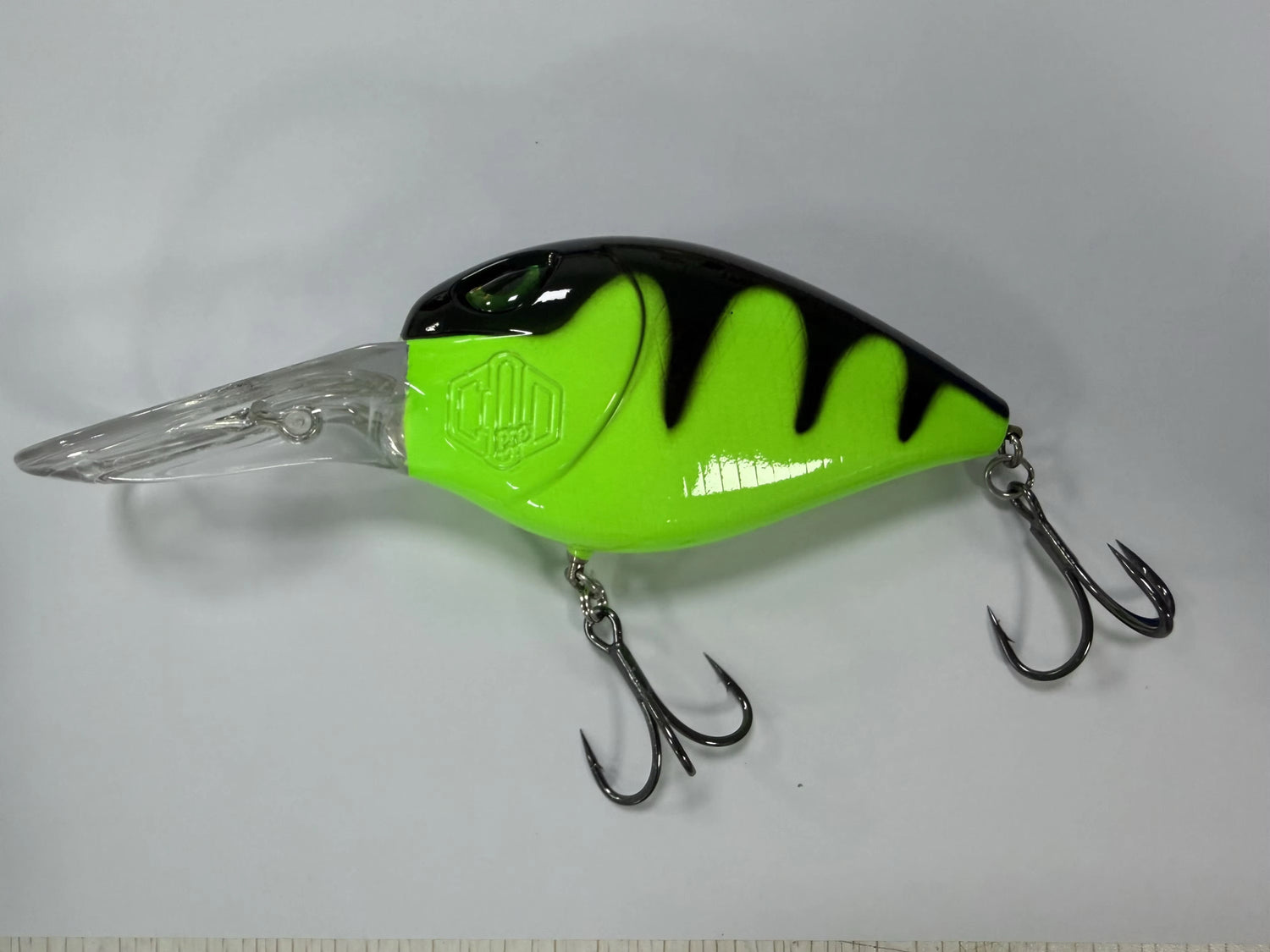 Bradbury’s 100MM Deep Diving fishing lures Green Darkness. available mid July