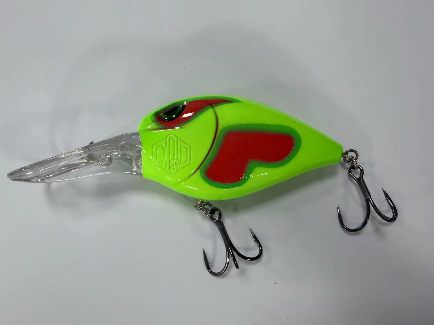Bradbury’s 100MM Green D Sanchez, Diving fishing lures. Available mid July