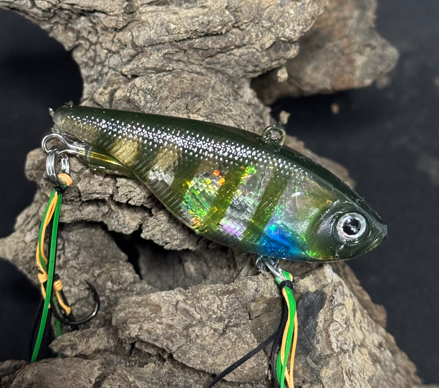 yellow belly soft plastic vibe assist hooks