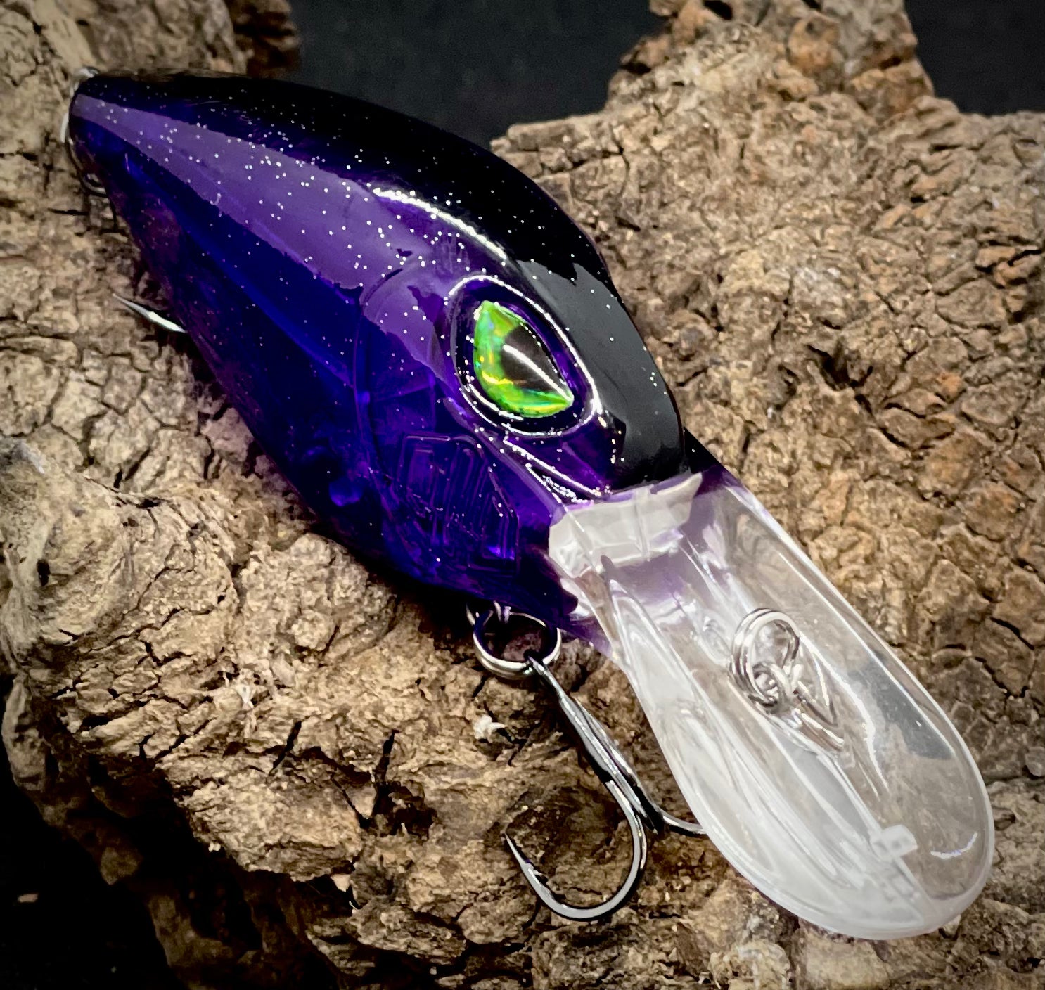Baby Bradbury's 60MM Deep Diving fishing lures Alvin Purple – Cod Pro Shop