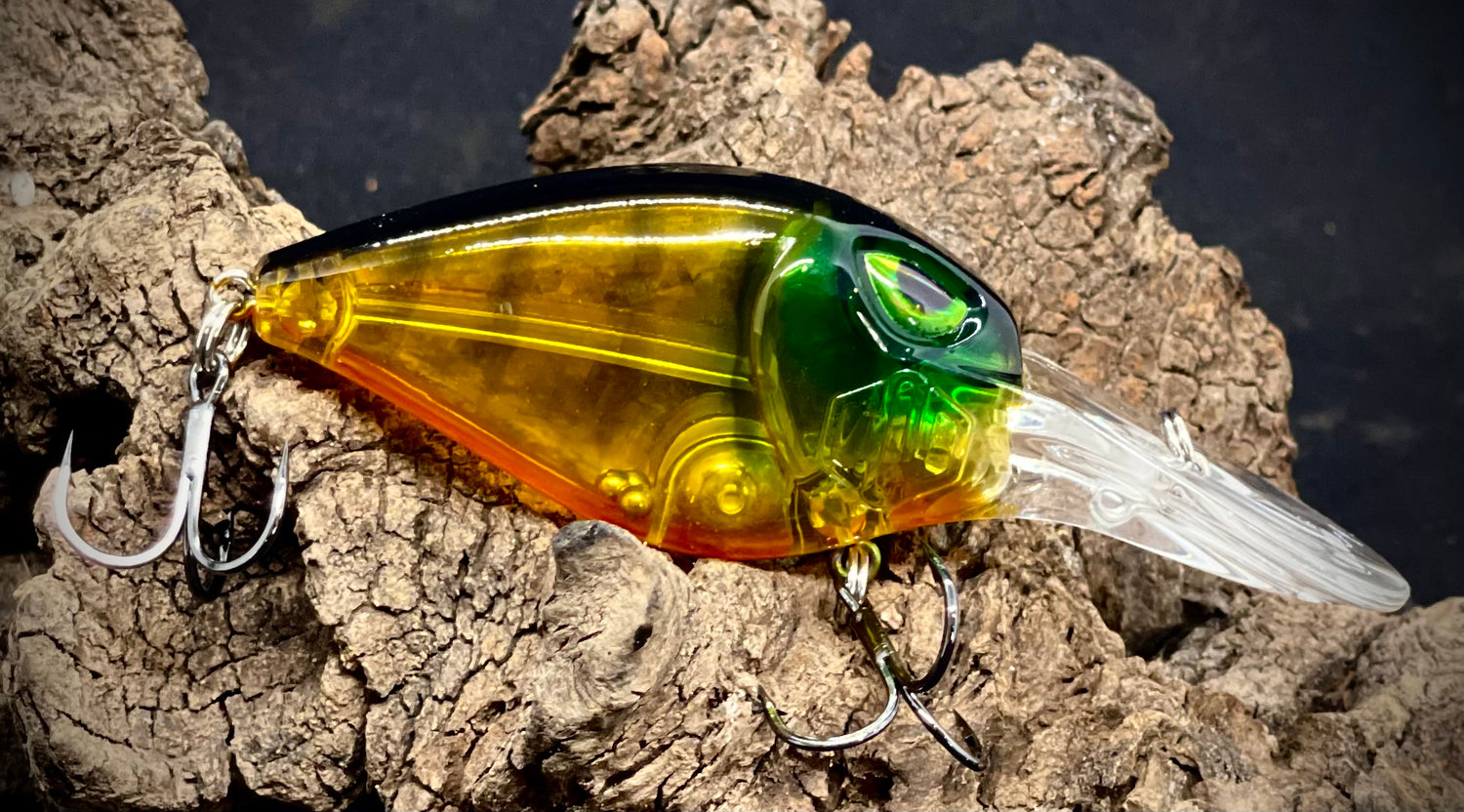 deep diving fishing lure great for Murray cod, bass, yellow belly and all fresh water fish