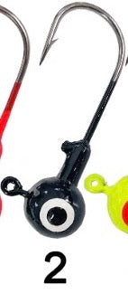 Painted fishing Jig Heads