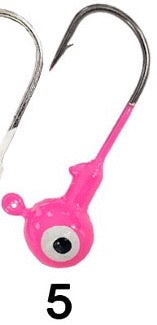 Painted fishing Jig Heads