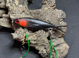 Shammy Vibes 95mm fishing soft vibes Black Blushey