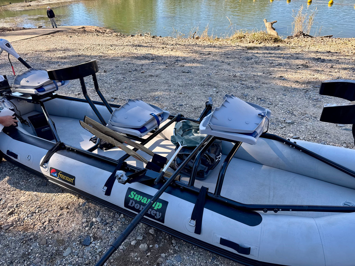 Swamp Donkey. Guide Donkey 4.1m, 3 seater . Available mid July