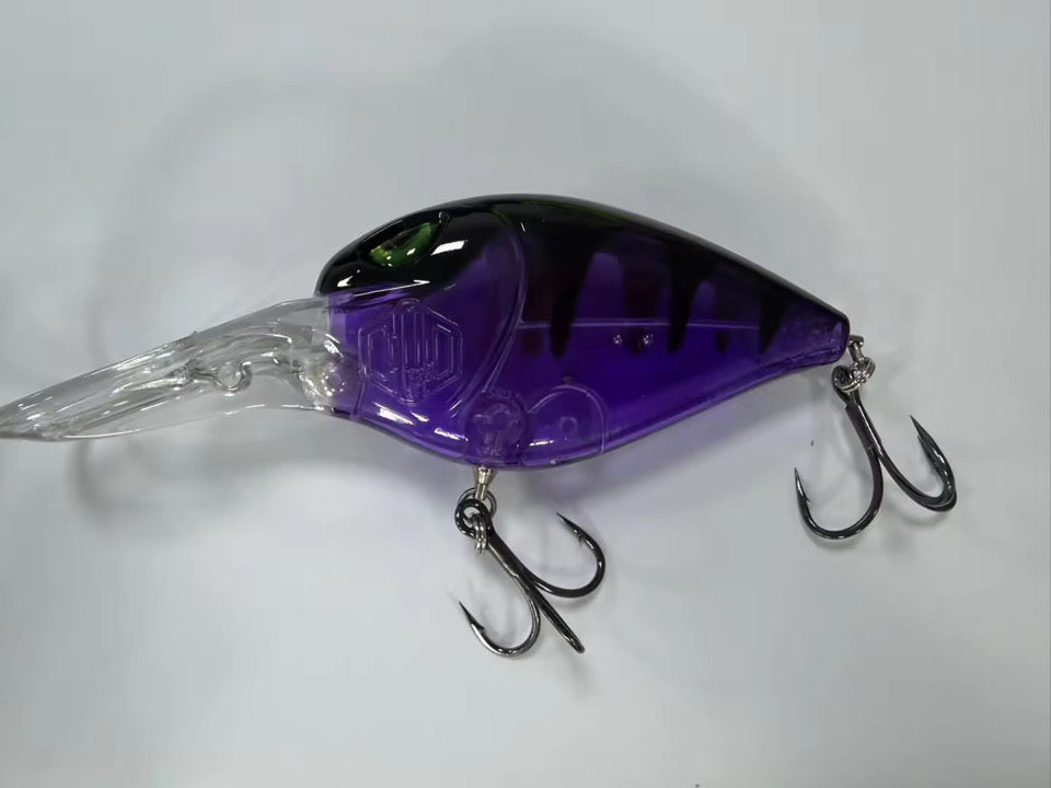 Bradbury’s 100MM Deep Diving fishing lures Alvin Purple. available mid July (Copy)