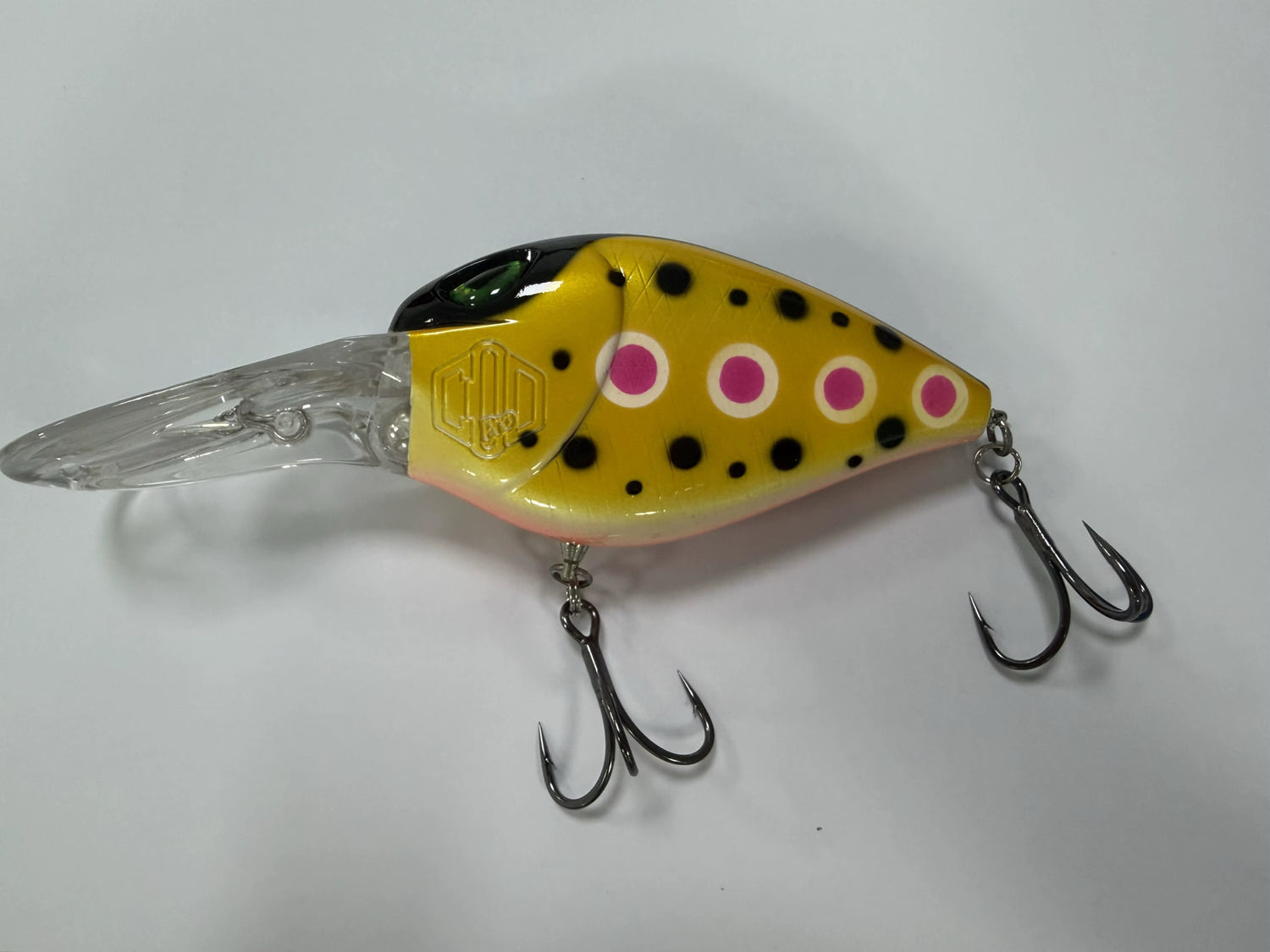 Bradbury’s 100MM Golden Retriever, Diving fishing lures. Available mid July