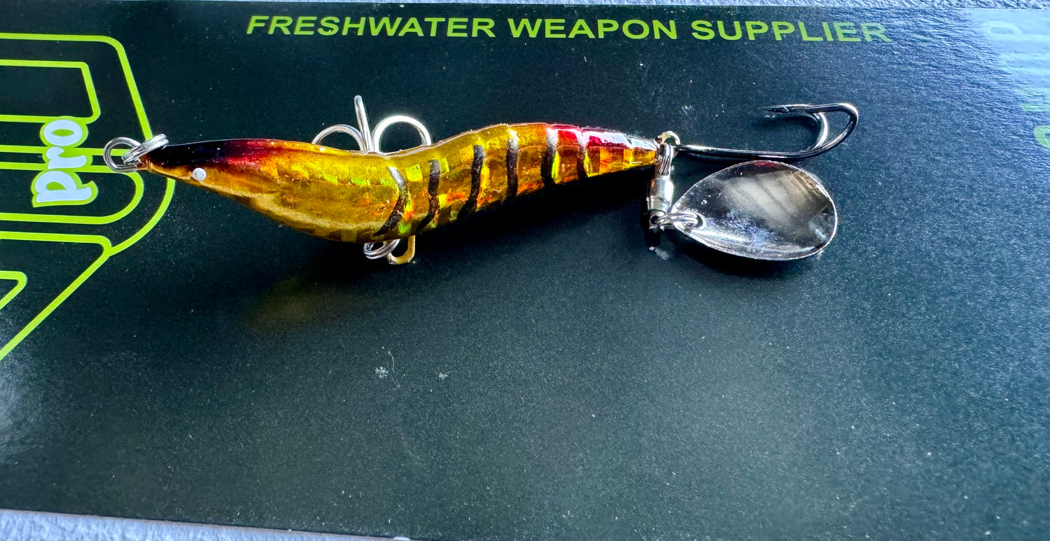 cod pro shop fishing lures pimp shrimp Redfin