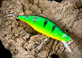 Dartmouth Divers 51mm trout fishing Neon Perch