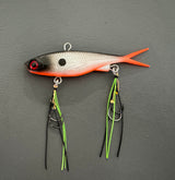 Shammy Vibes 95mm fishing soft vibes Black Spot