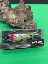 Shammy Vibes 95mm fishing soft vibes Red Gill
