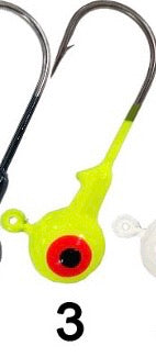 Painted fishing Jig Heads