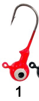 Painted fishing Jig Heads
